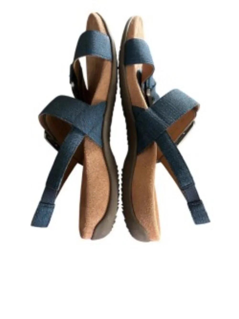 Vionic Reese Slingback Sandal in Denim Blue 9W